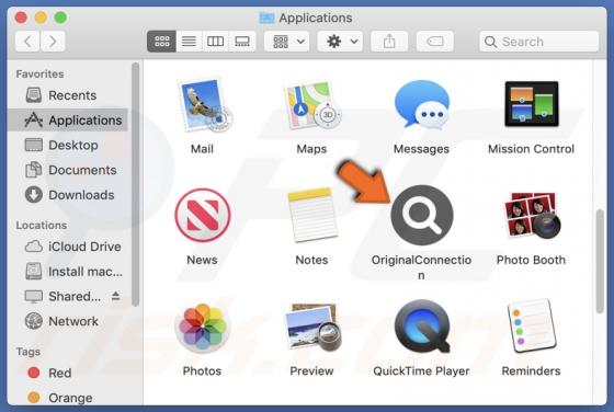 OriginalConnection Adware (Mac)