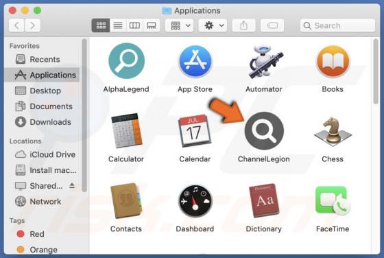 ChannelLegion Adware (Mac)