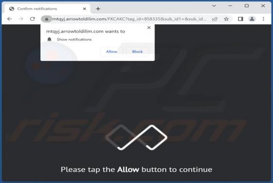 Arrowtoldilim.com Ads