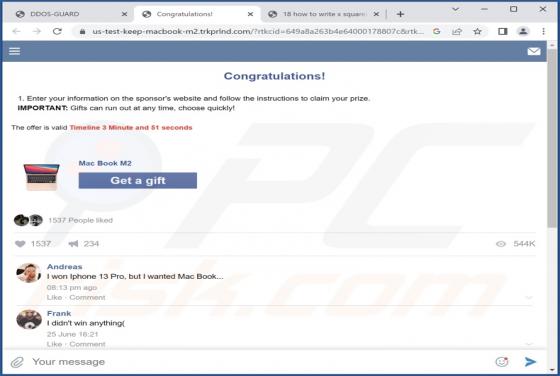 Win Mac Book M2 POP-UP Scam