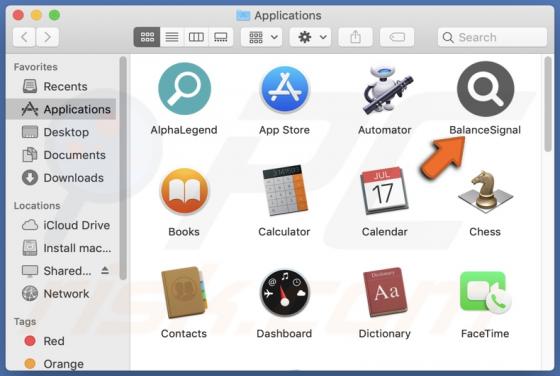 BalanceSignal Adware (Mac)