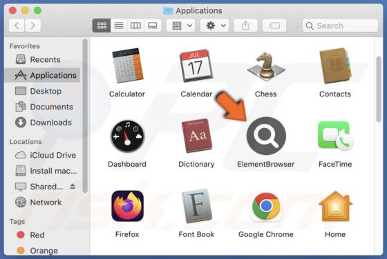 ElementBrowser Adware (Mac)