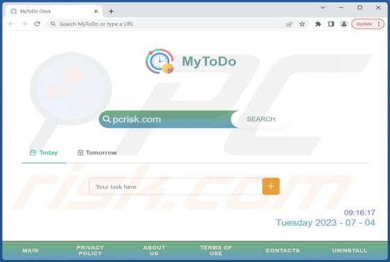 MyToDo Browser Hijacker