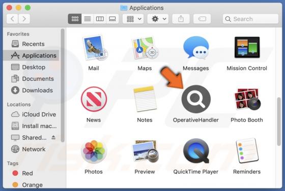 OperativeHandler Adware (Mac)