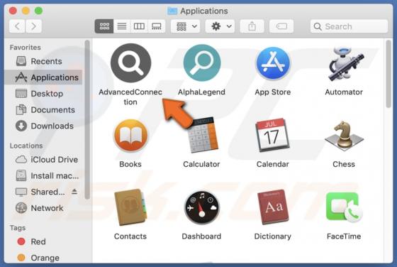 AdvancedConnection Adware (Mac)