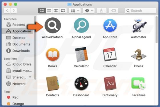ActiveProtocol Adware (Mac)
