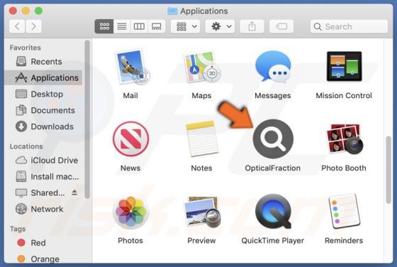 OpticalFraction Adware (Mac)