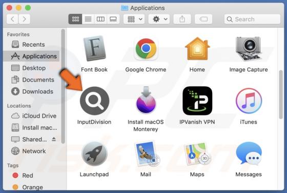 InputDivision Adware (Mac)