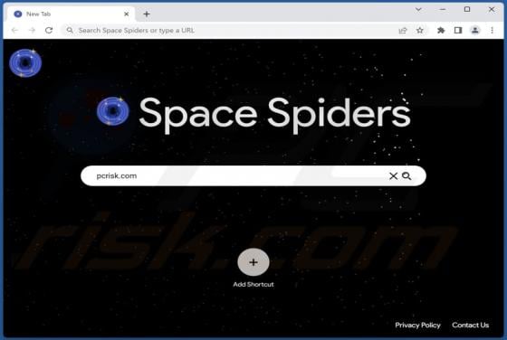 Space Spiders Browser Hijacker