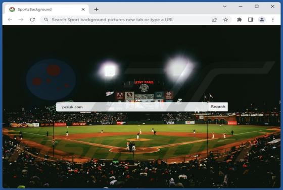 Sport Background Pictures New Tab Browser Hijacker