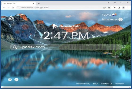 Elevate Tab Browser Hijacker