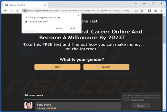 Choalauysurvey.top Ads