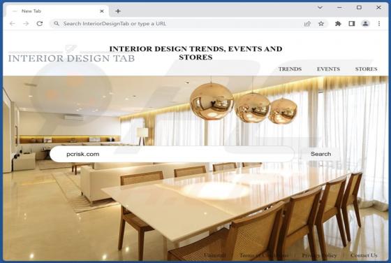 InteriorDesignTab Browser Hijacker