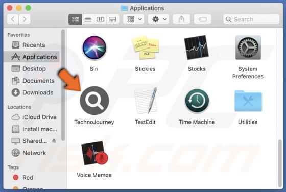 TechnoJourney Adware (Mac)