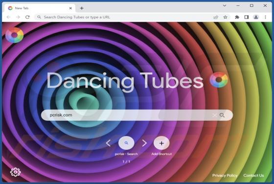 Dancing Tubes Browser Hijacker