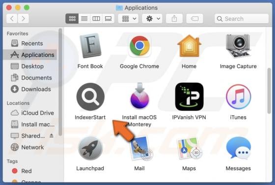 IndexerStart Adware (Mac)