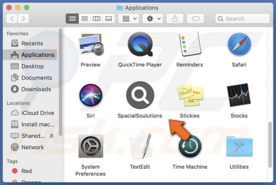 SpacialSoulutions Adware (Mac)