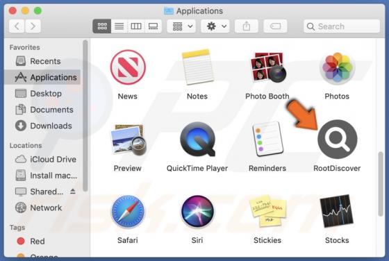 RootDiscover Adware (Mac)
