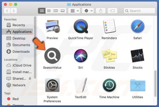 SeasonValue Adware (Mac)