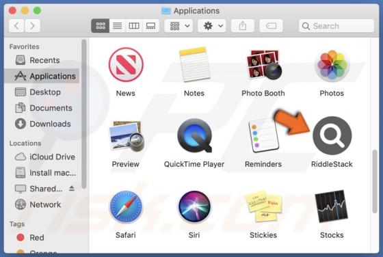 RiddleStack Adware (Mac)