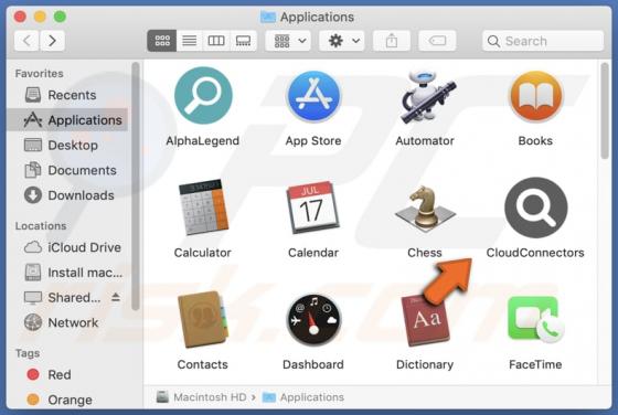 CloudConnectors Adware (Mac)