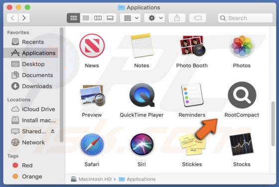 RootCompact Adware (Mac)