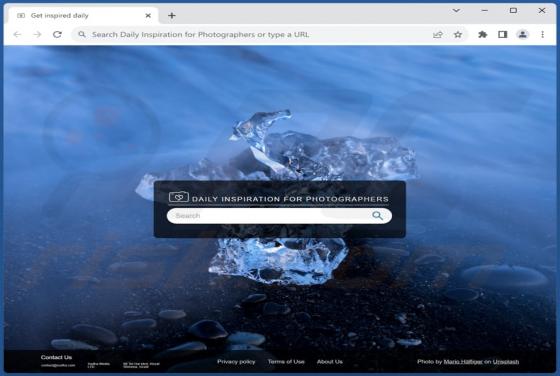 Daily Inspiration for Photographers Browser Hijacker