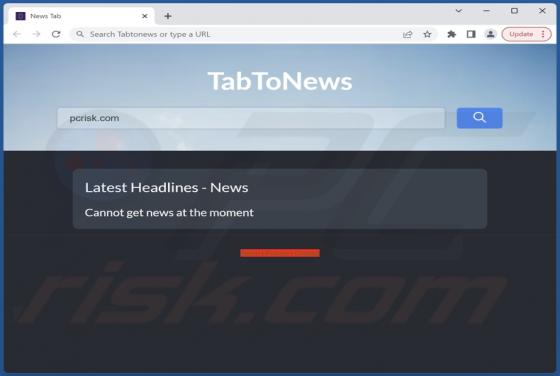 Tabtonews Browser Hijacker