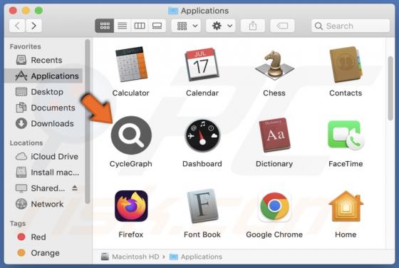 CycleGraph Adware (Mac)