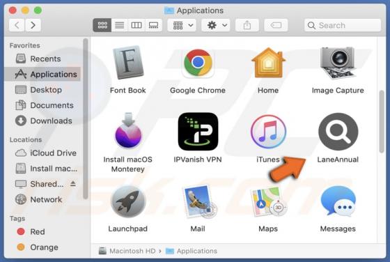 LaneAnnual Adware (Mac)