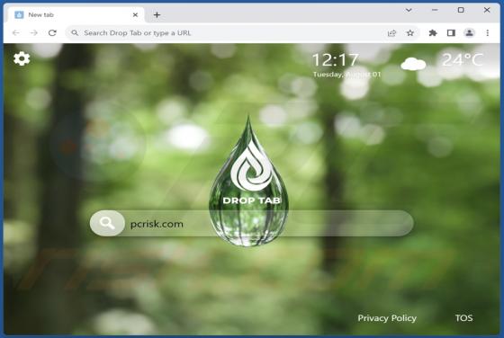 Drop Tab Browser Hijacker