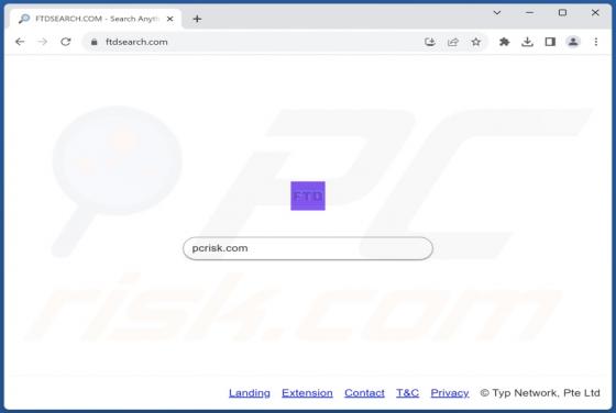 Ftdsearch.com Browser Hijacker