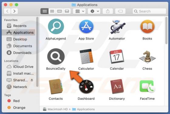 BounceDaily Adware (Mac)
