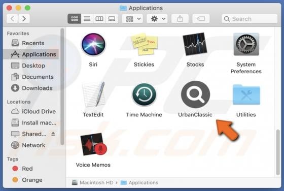 UrbanClassic Adware (Mac)