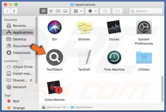 TechTalent Adware (Mac)