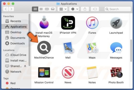 MachineChance Adware (Mac)