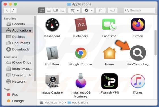 HubComputing Adware (Mac)