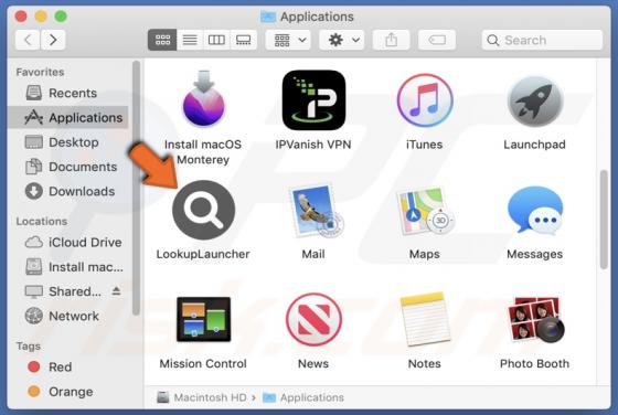 LookupLauncher Adware (Mac)