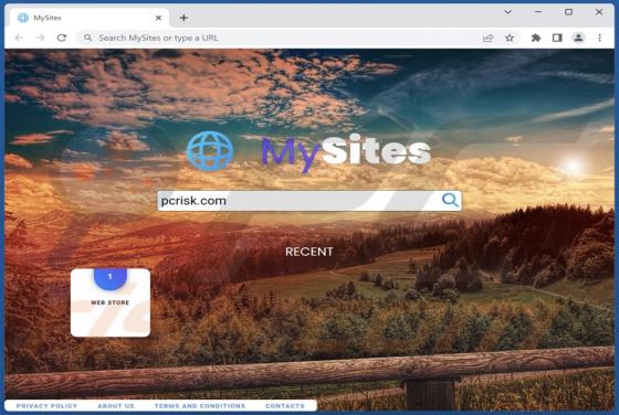 MySites Browser Hijacker