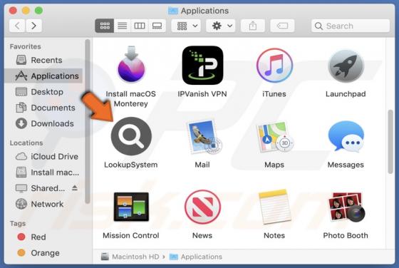 LookupSystem Adware (Mac)