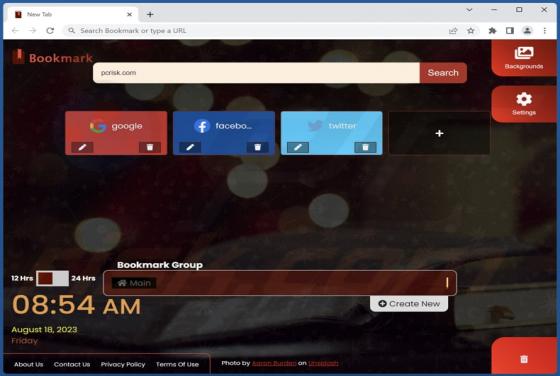 Bookmark Browser Hijacker