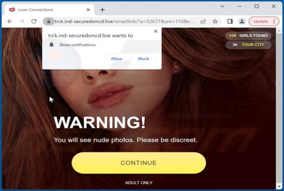 Ind-securedsmcd.live Ads