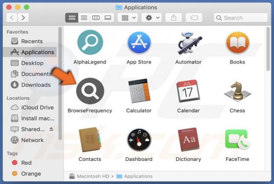 BrowseFrequency Adware (Mac)
