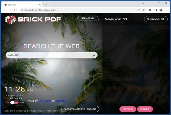 Brick PDF Browser Hijacker