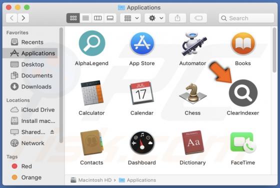 ClearIndexer Adware (Mac)