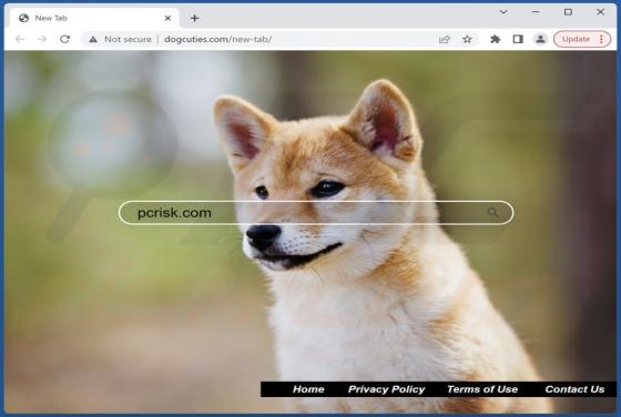 Dog Cuties Browser Hijacker
