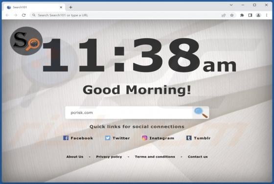 Search101 Browser Hijacker