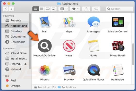 NetworkOptimizer Adware (Mac)