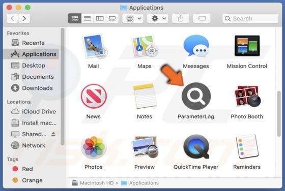 ParameterLog Adware (Mac)