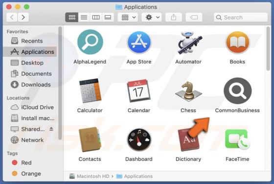 CommonBusiness Adware (Mac)